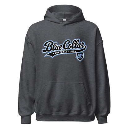 Classic | Hoodie | Blue Collar Softball 2034 | Foundry Logo