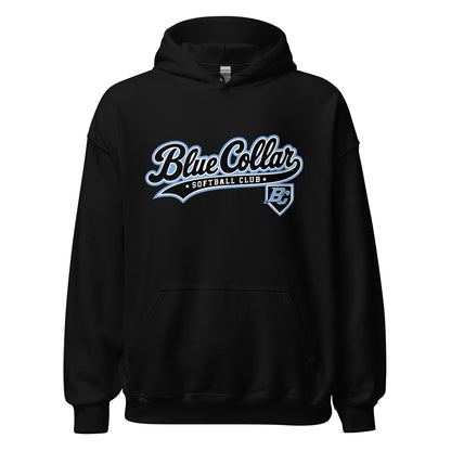 Classic | Hoodie | Blue Collar Softball 2034 | Foundry Logo