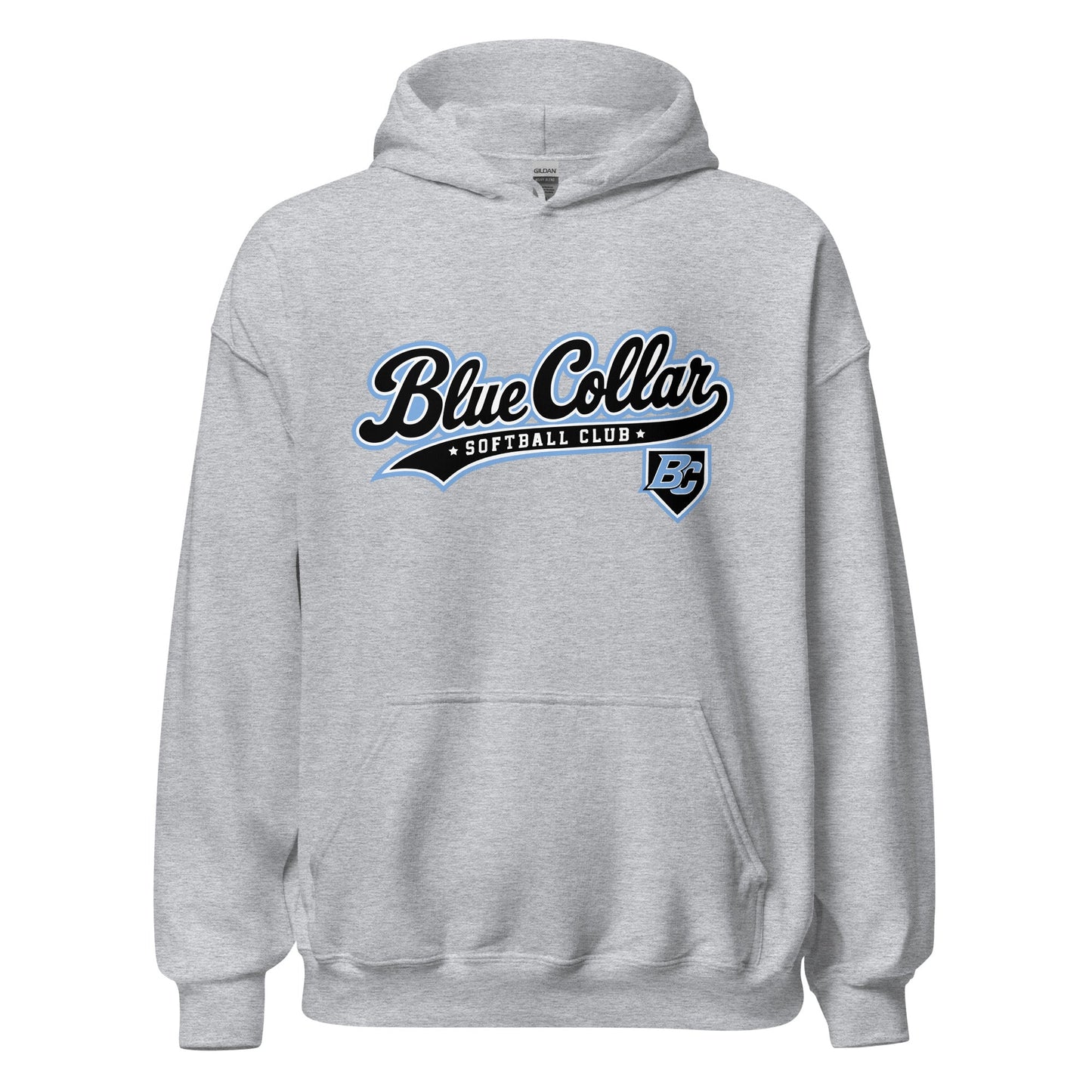 Classic | Hoodie | Blue Collar Softball 2034 | Foundry Logo