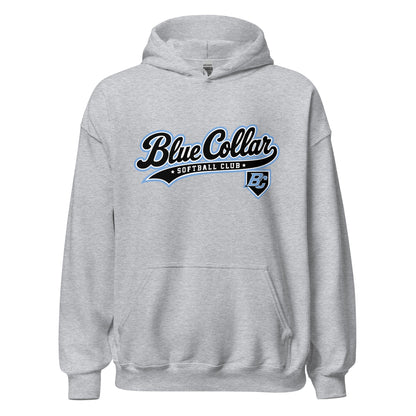 Classic | Hoodie | Blue Collar Softball 2034 | Foundry Logo