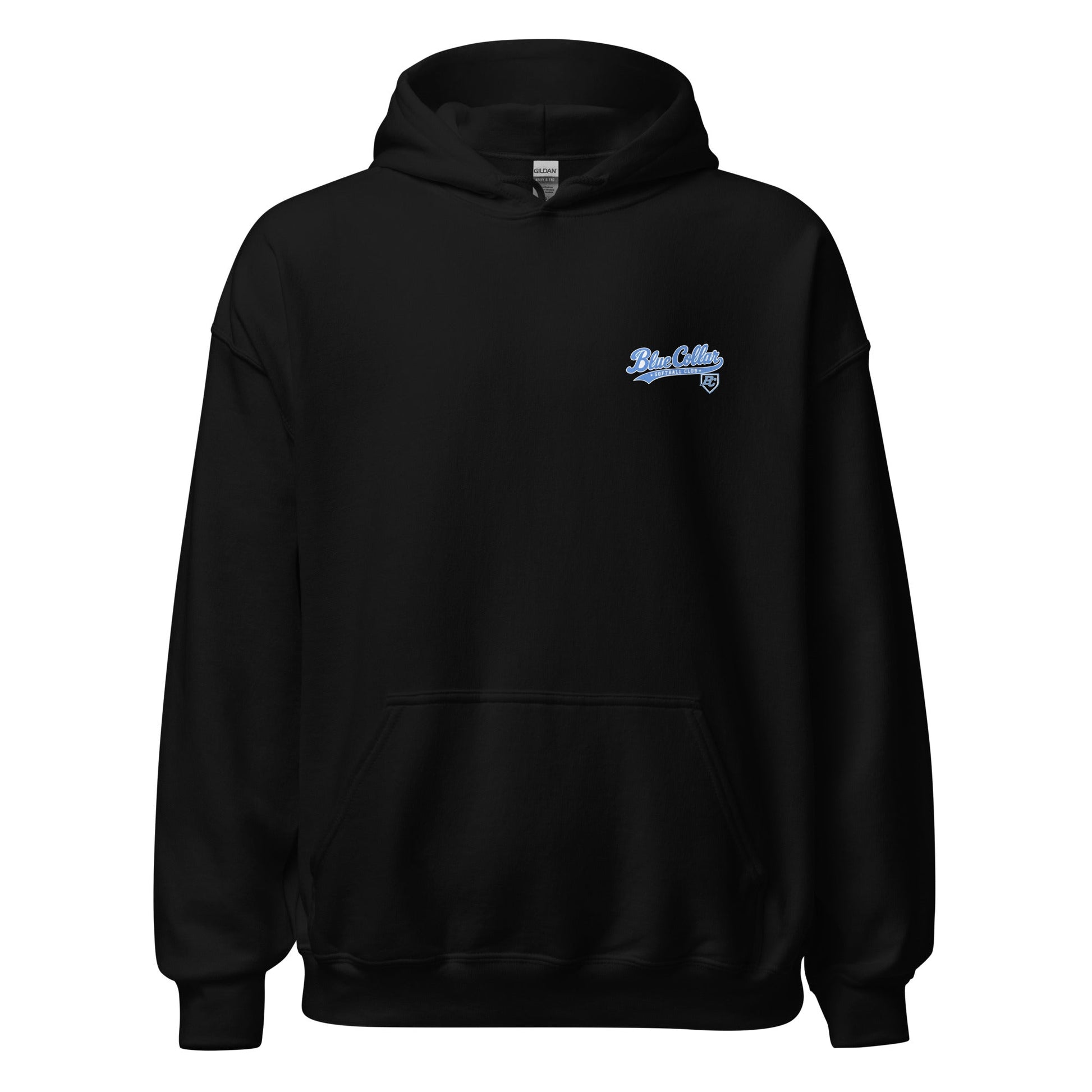 Classic | Hoodie | Blue Collar Softball 2034 | Ironclad Logo