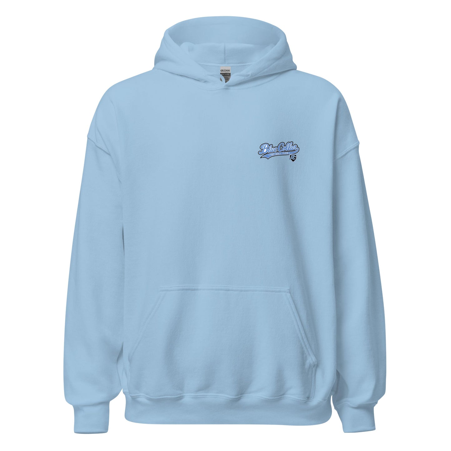 Classic | Hoodie | Blue Collar Softball 2034 | Ironclad Logo