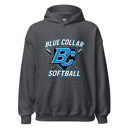 Classic | Hoodie | Blue Collar Softball 2034 | Shield Logo