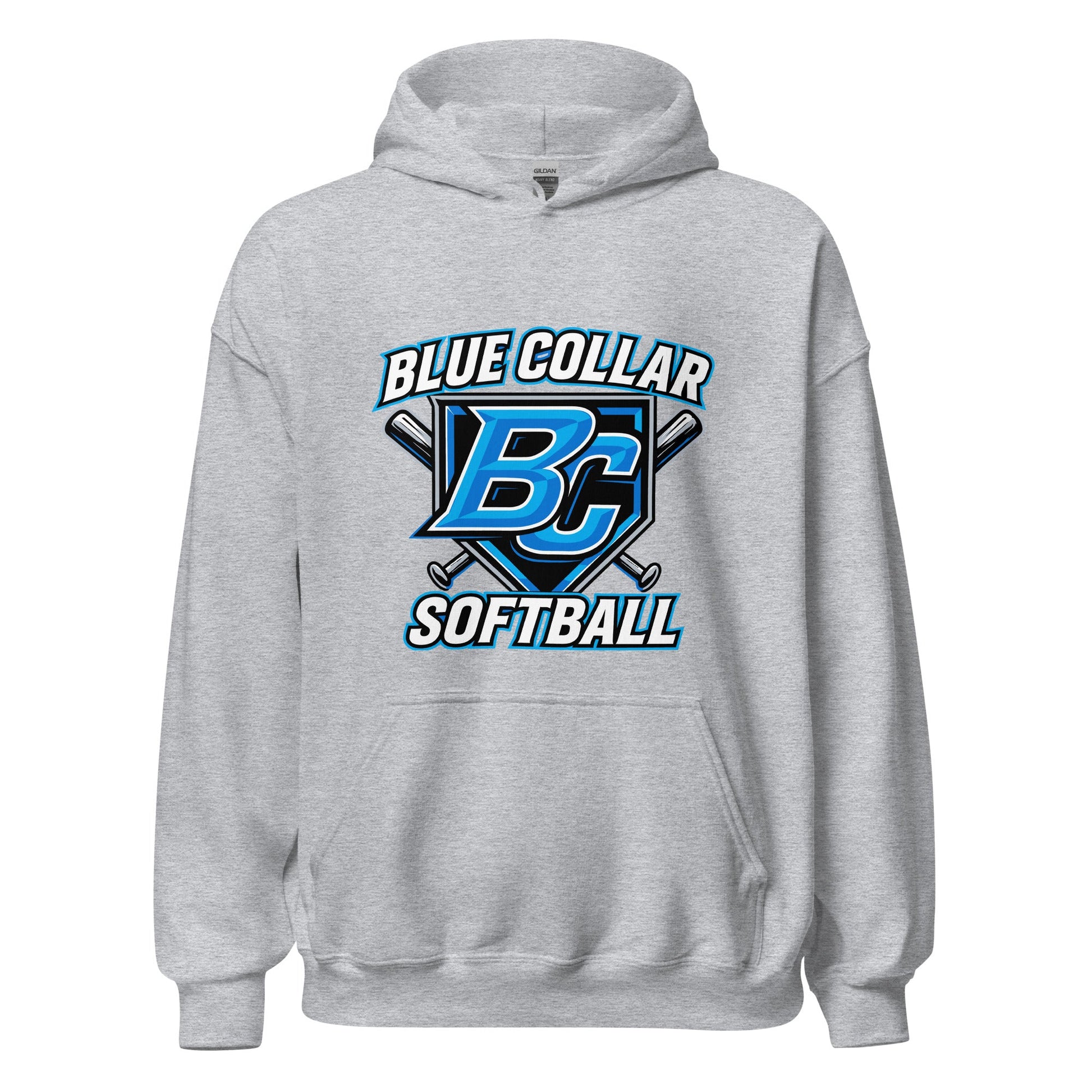 Classic | Hoodie | Blue Collar Softball 2034 | Shield Logo