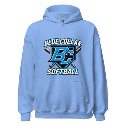Classic | Hoodie | Blue Collar Softball 2034 | Shield Logo