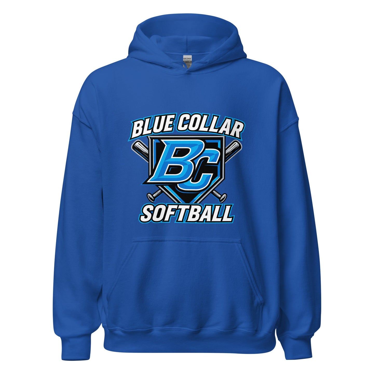 Classic | Hoodie | Blue Collar Softball 2034 | Shield Logo