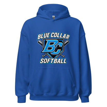 Classic | Hoodie | Blue Collar Softball 2034 | Shield Logo