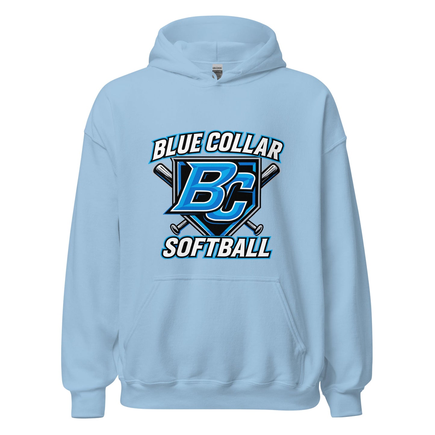 Classic | Hoodie | Blue Collar Softball 2034 | Shield Logo