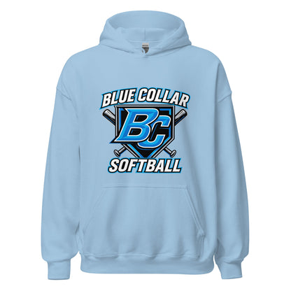 Classic | Hoodie | Blue Collar Softball 2034 | Shield Logo
