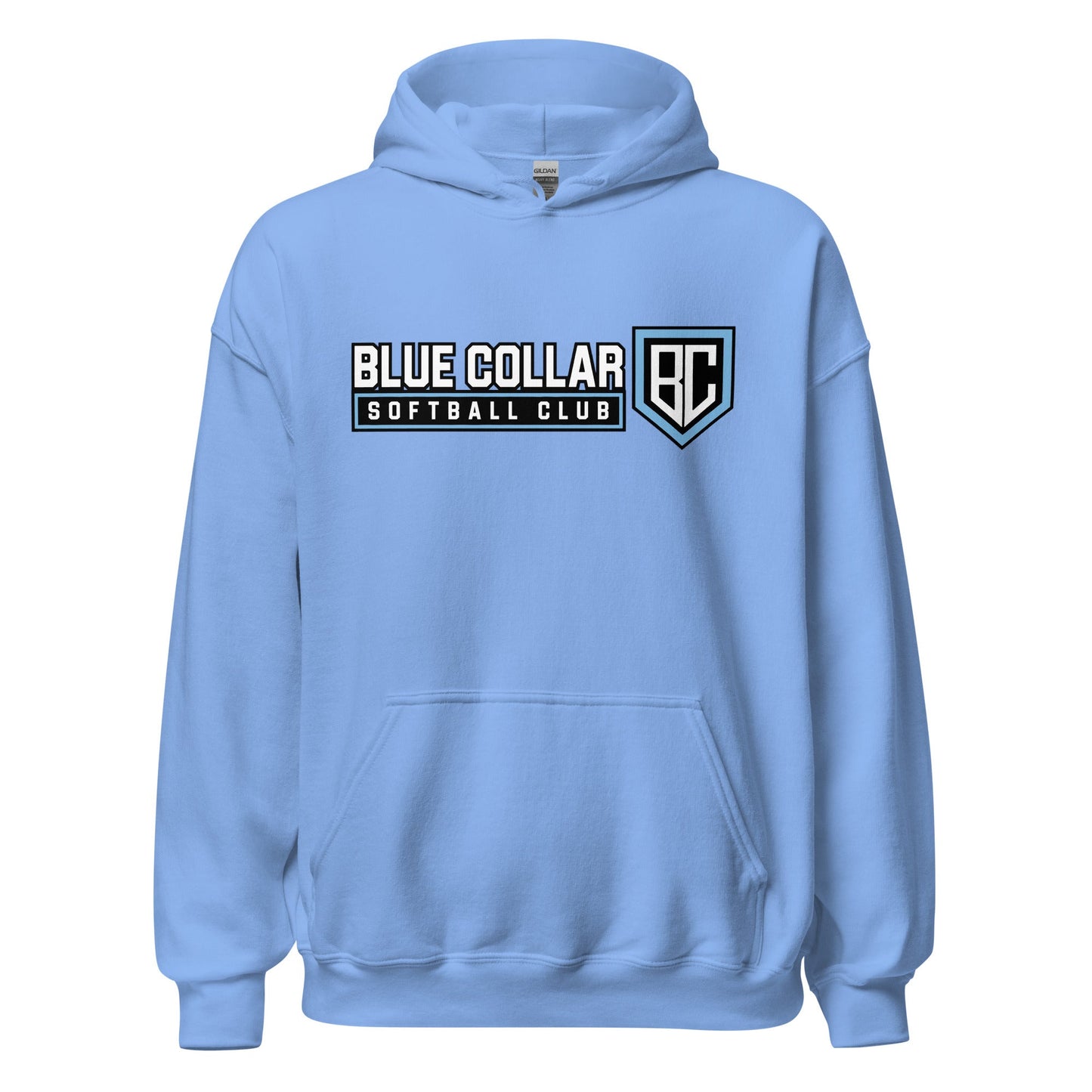 Classic | Hoodie | Blue Collar Softball 2034 | Vanguard Logo