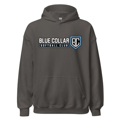Classic | Hoodie | Blue Collar Softball 2034 | Vanguard Logo