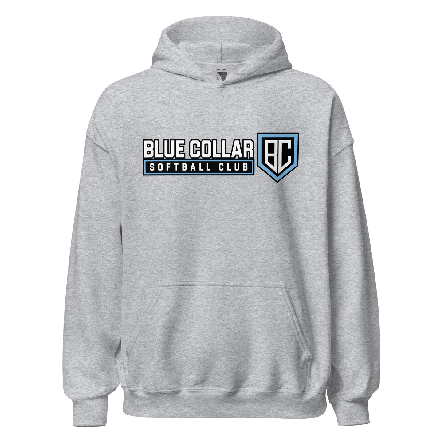 Classic | Hoodie | Blue Collar Softball 2034 | Vanguard Logo