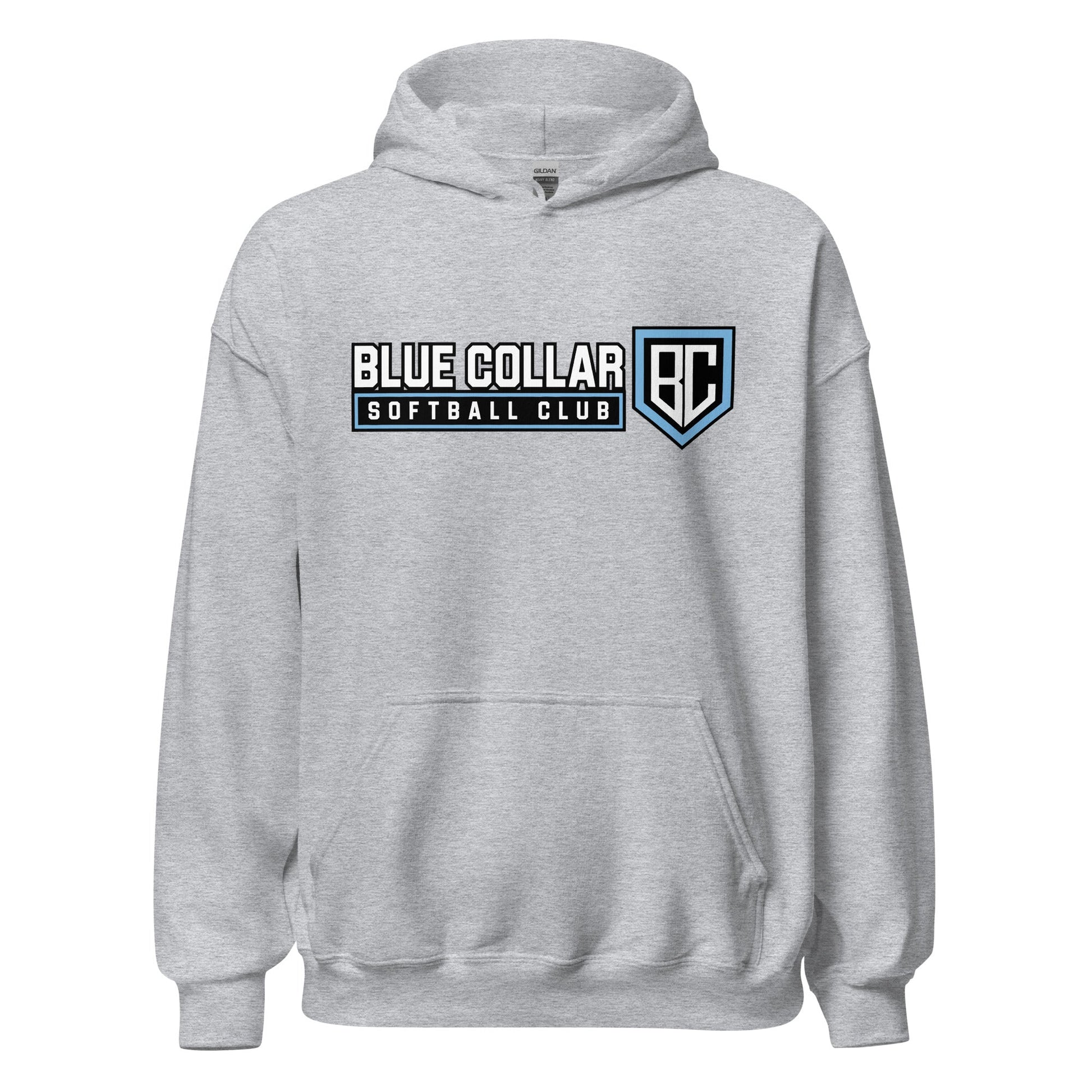 Classic | Hoodie | Blue Collar Softball 2034 | Vanguard Logo