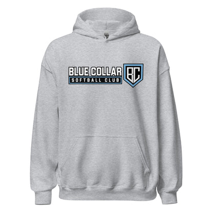 Classic | Hoodie | Blue Collar Softball 2034 | Vanguard Logo