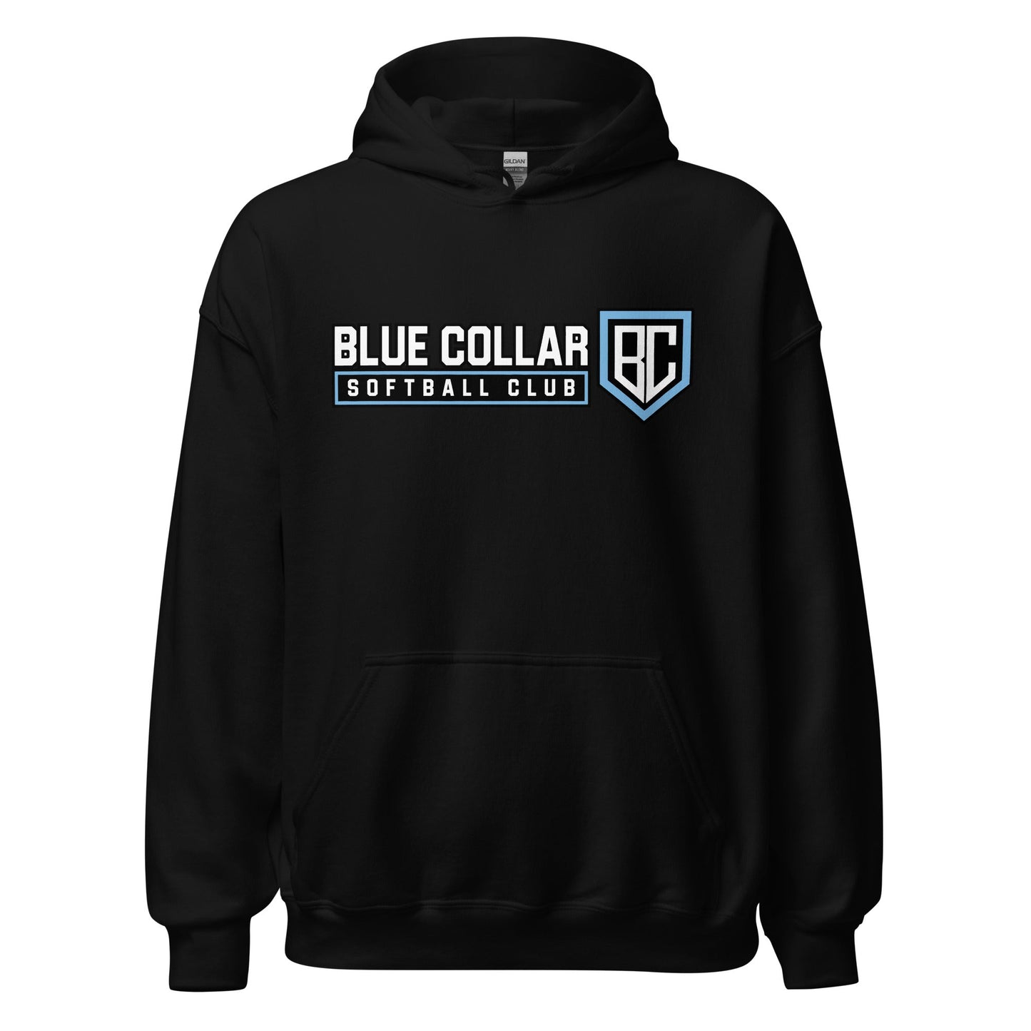 Classic | Hoodie | Blue Collar Softball 2034 | Vanguard Logo