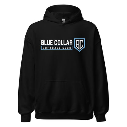 Classic | Hoodie | Blue Collar Softball 2034 | Vanguard Logo