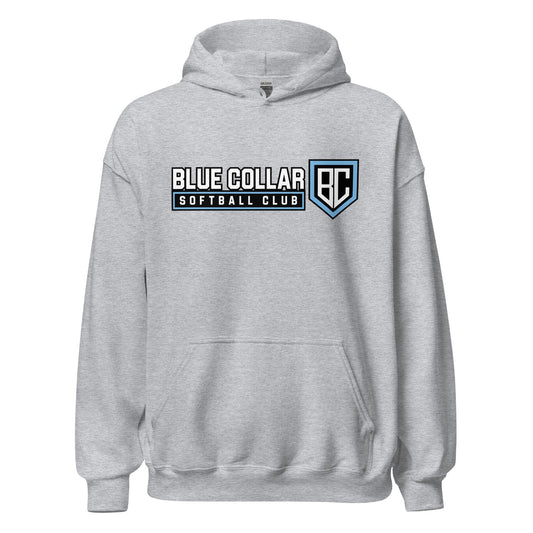 Classic | Hoodie | Blue Collar Softball 2034 | Vanguard Logo