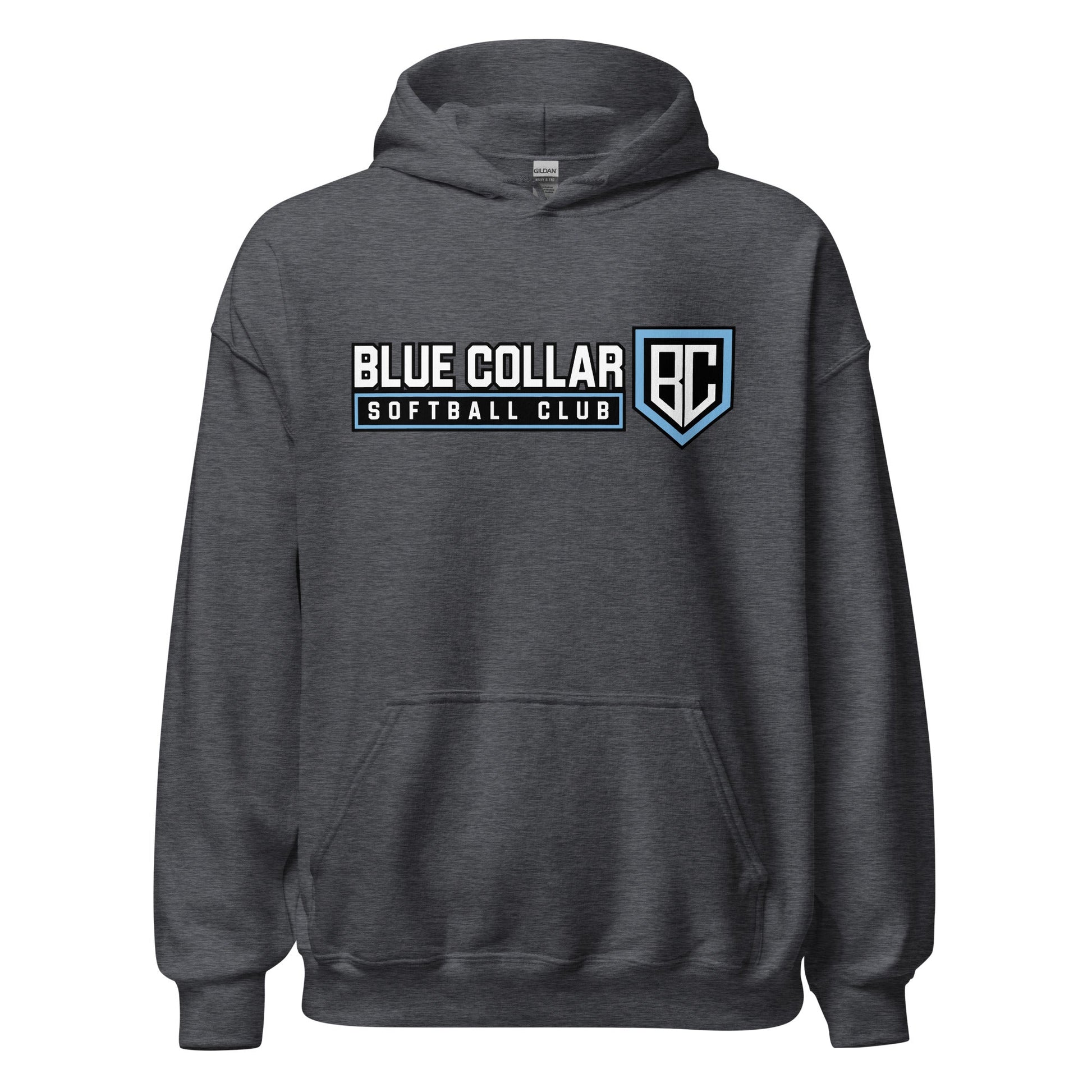 Classic | Hoodie | Blue Collar Softball 2034 | Vanguard Logo