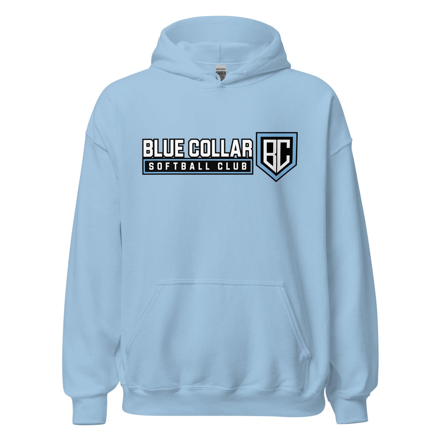 Classic | Hoodie | Blue Collar Softball 2034 | Vanguard Logo