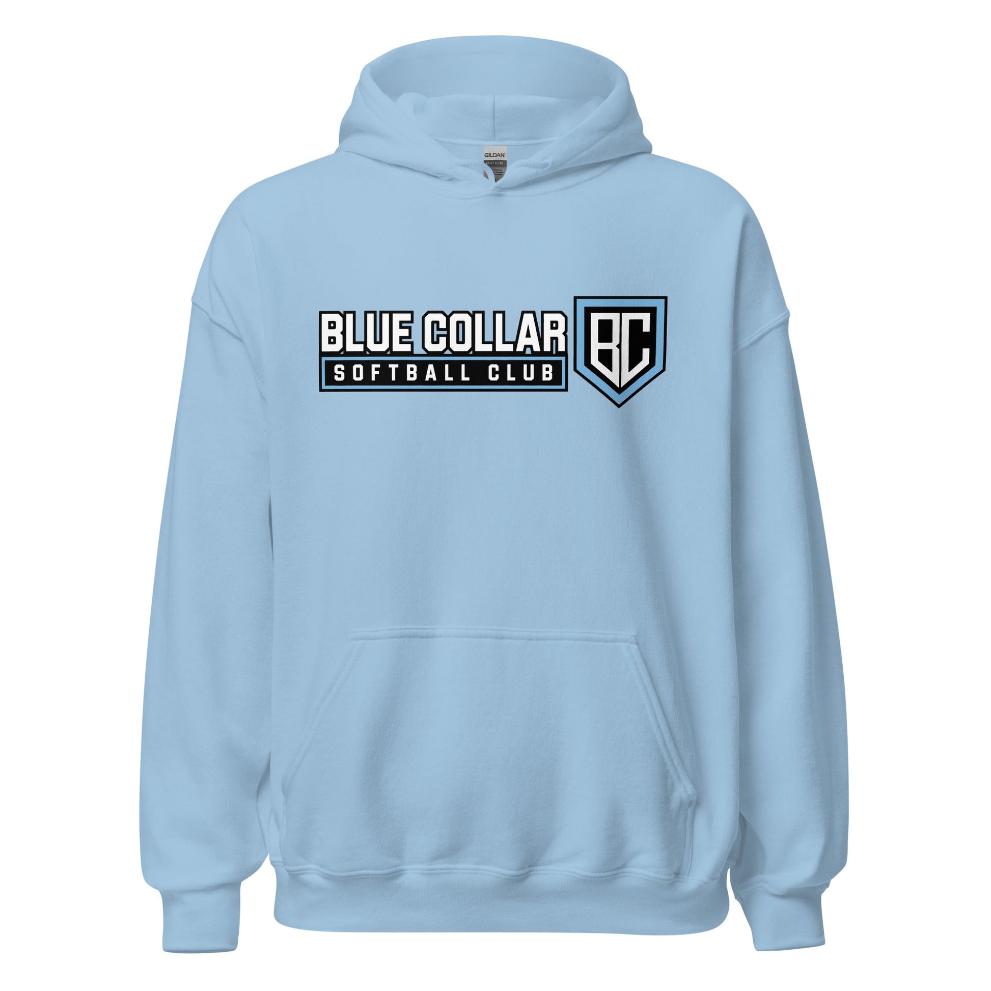 Classic | Hoodie | Blue Collar Softball 2034 | Vanguard Logo