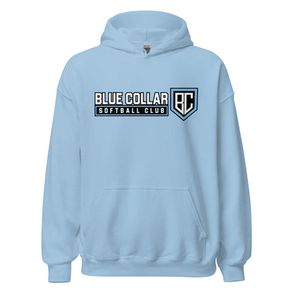 Classic | Hoodie | Blue Collar Softball 2034 | Vanguard Logo