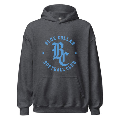 Classic | Hoodie | Blue Collar Softball 2034 | Varsity Logo
