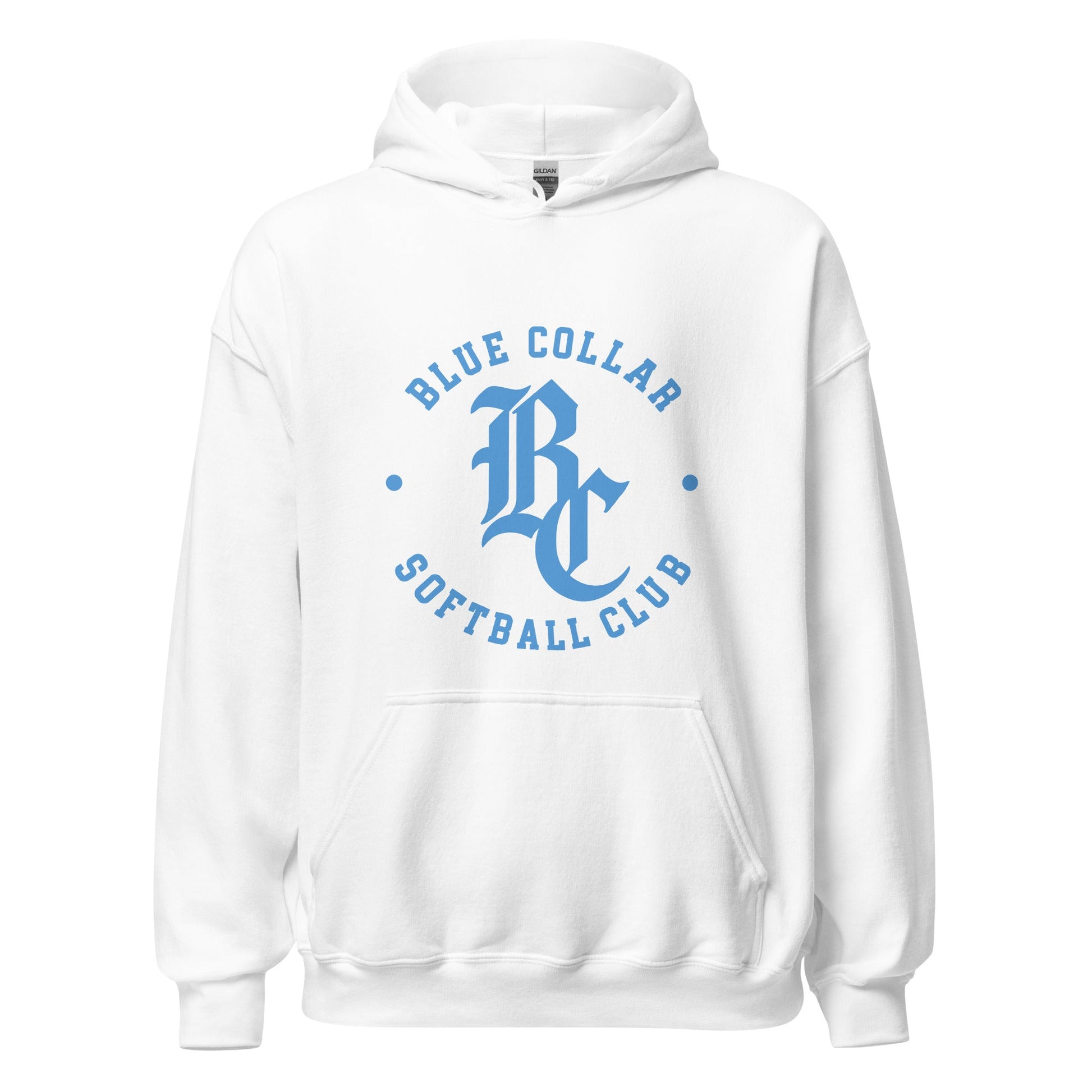 Classic | Hoodie | Blue Collar Softball 2034 | Varsity Logo