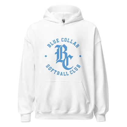 Classic | Hoodie | Blue Collar Softball 2034 | Varsity Logo