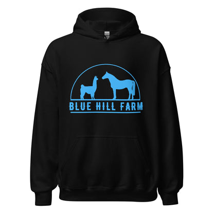 Classic | Hoodie | Blue Hill Farm | Emblem Logo