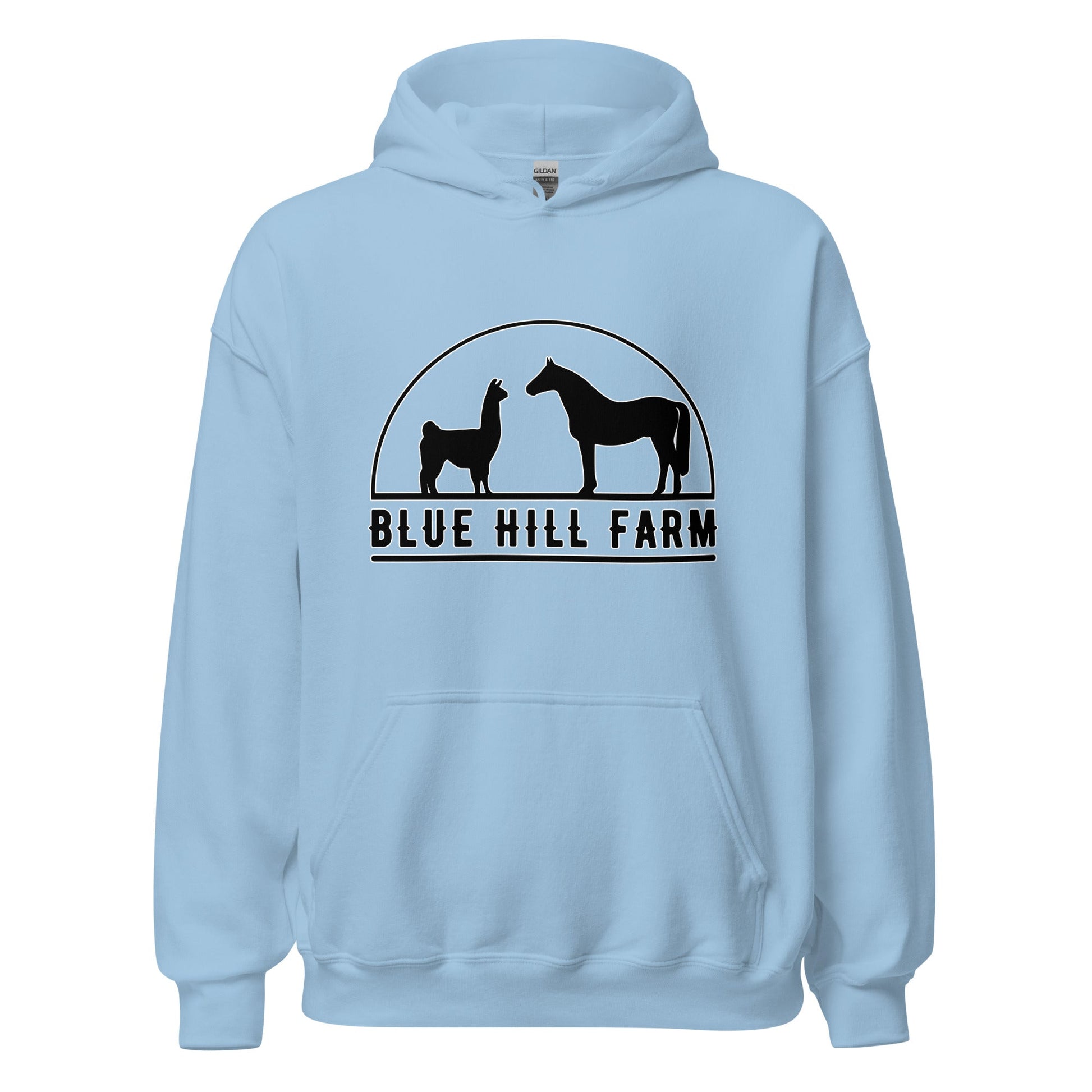 Classic | Hoodie | Blue Hill Farm | Highland Silhouette Logo