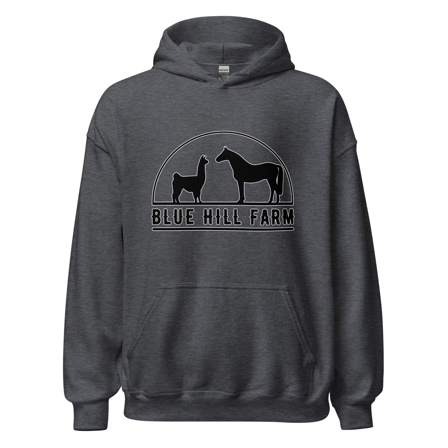 Classic | Hoodie | Blue Hill Farm | Highland Silhouette Logo