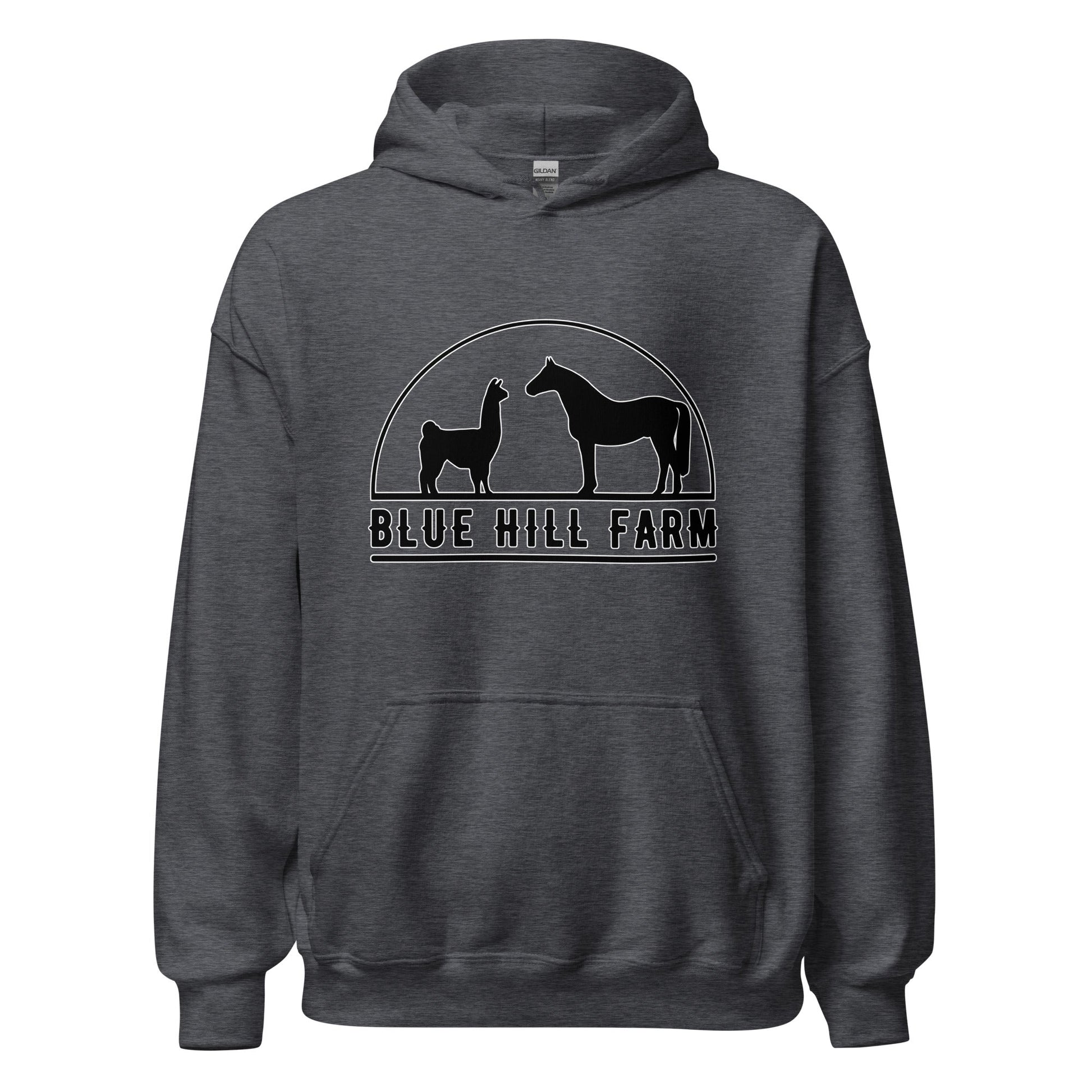 Classic | Hoodie | Blue Hill Farm | Highland Silhouette Logo
