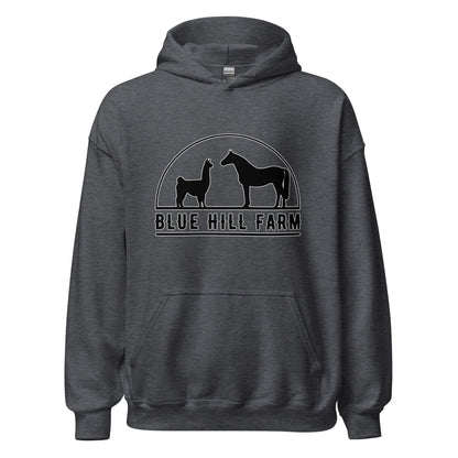 Classic | Hoodie | Blue Hill Farm | Highland Silhouette Logo
