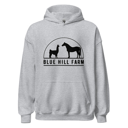 Classic | Hoodie | Blue Hill Farm | Highland Silhouette Logo