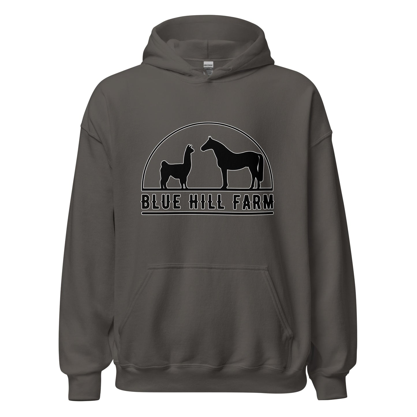 Classic | Hoodie | Blue Hill Farm | Highland Silhouette Logo