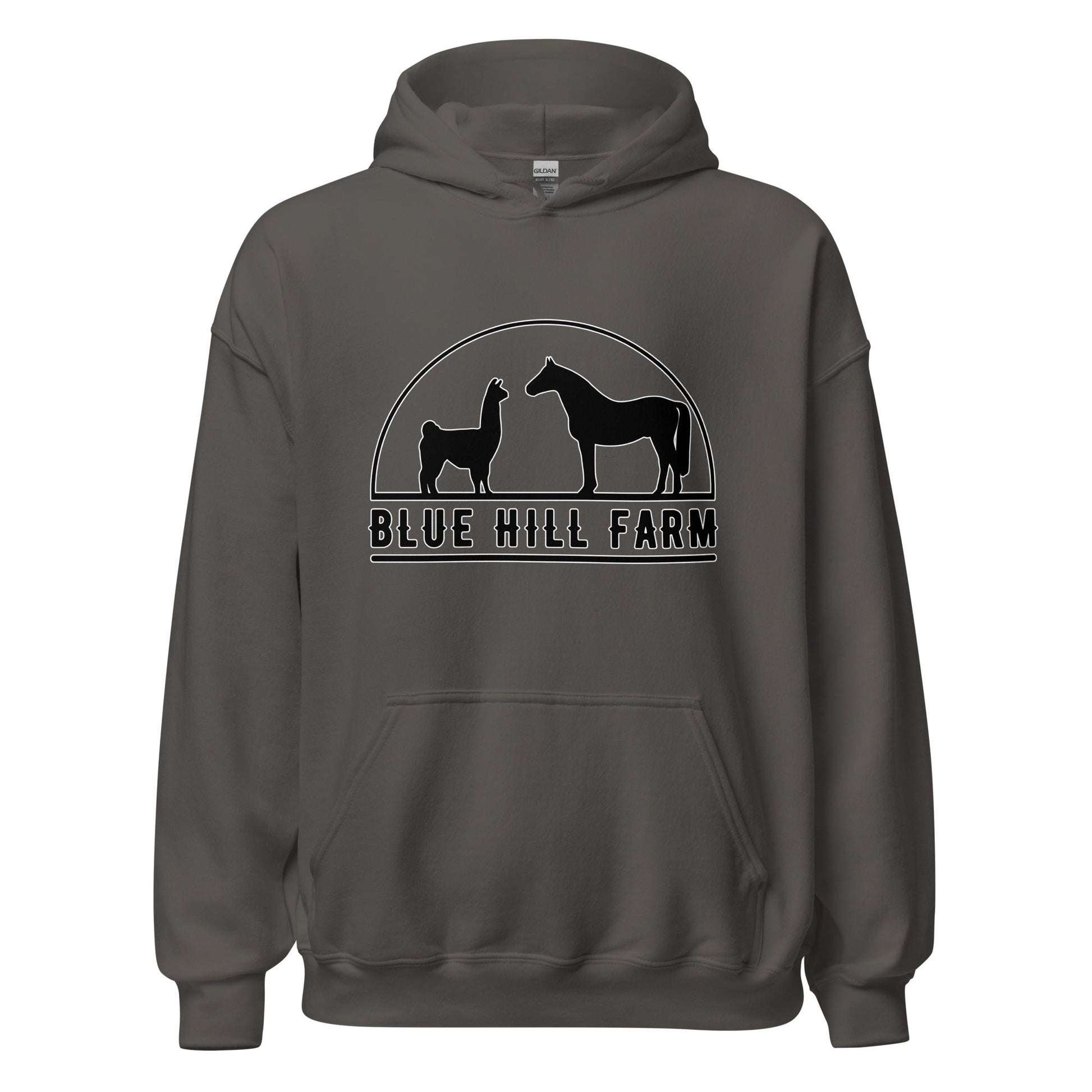 Classic | Hoodie | Blue Hill Farm | Highland Silhouette Logo