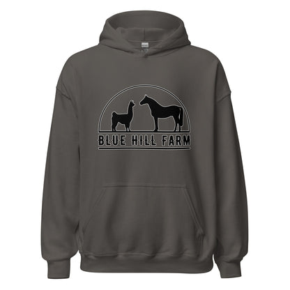 Classic | Hoodie | Blue Hill Farm | Highland Silhouette Logo