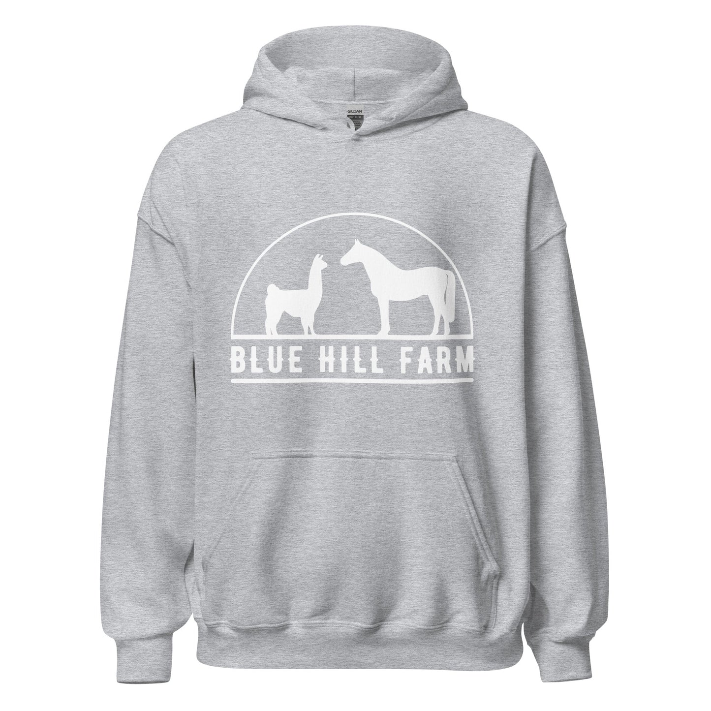 Classic | Hoodie | Blue Hill Farm | Ranch Logo