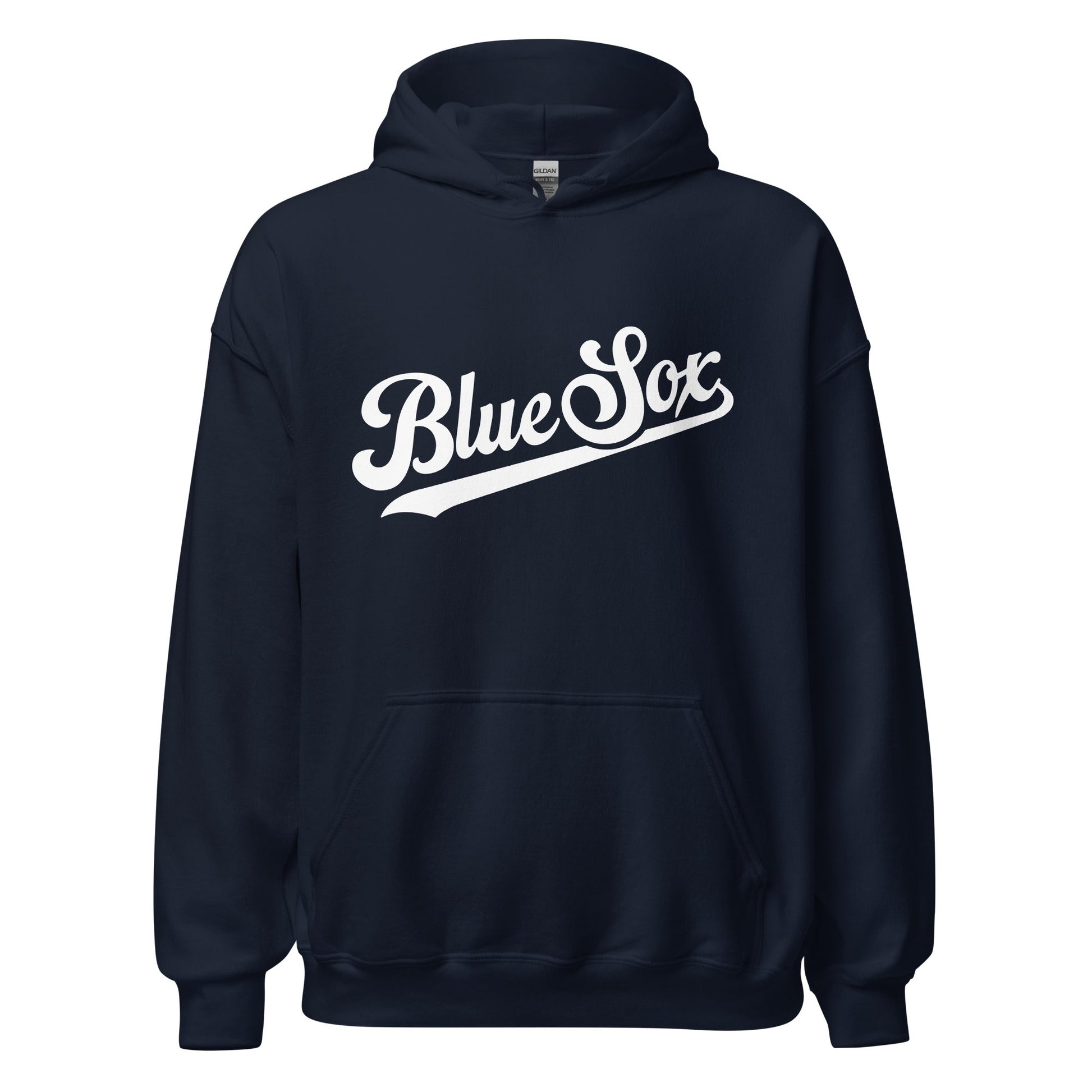 Classic | Hoodie | Blue Sox | Script Logo