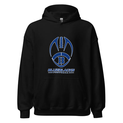 Classic | Hoodie | Blueblacks Football Club | Emblem Logo