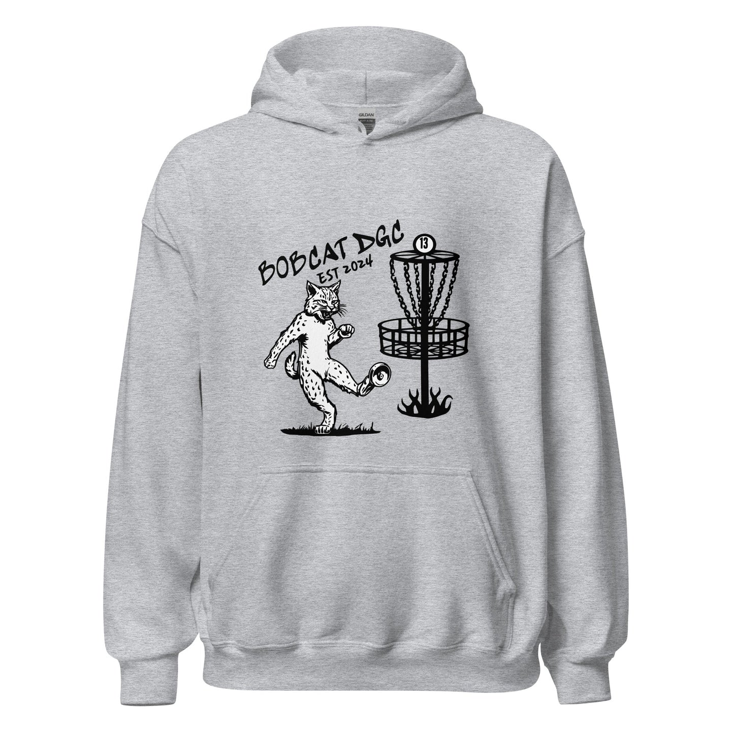Classic | Hoodie | Bobcat DGC | Predator Disc Golf Logo