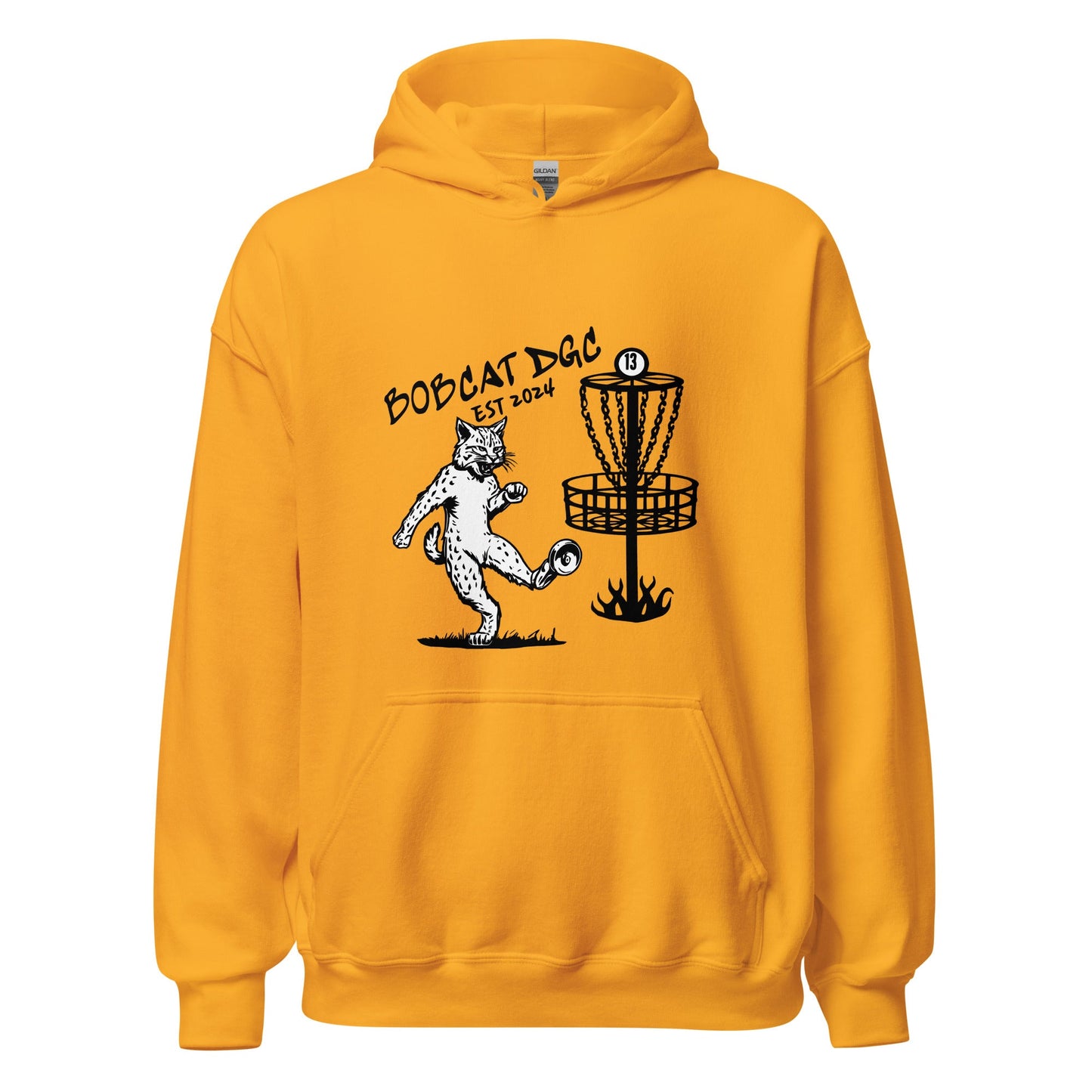Classic | Hoodie | Bobcat DGC | Predator Disc Golf Logo
