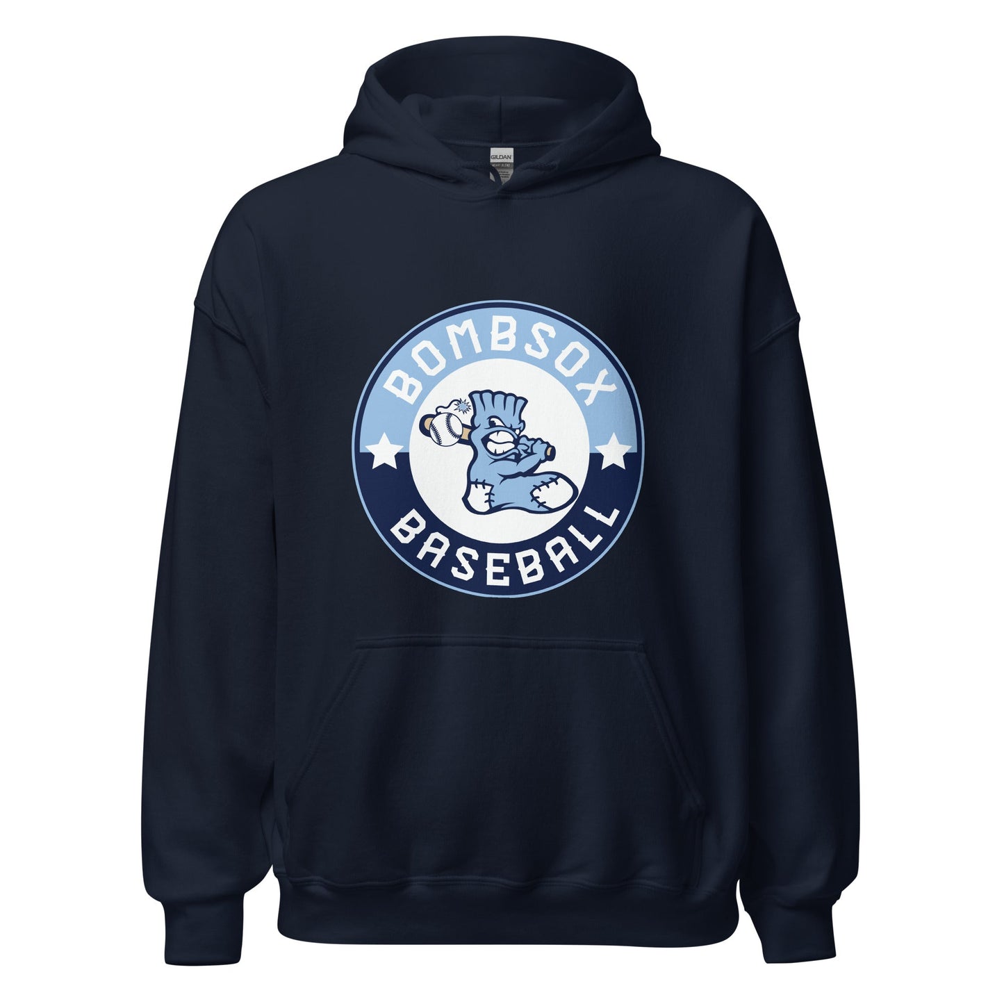 Classic | Hoodie | BombSox Baseball | Badge Logo