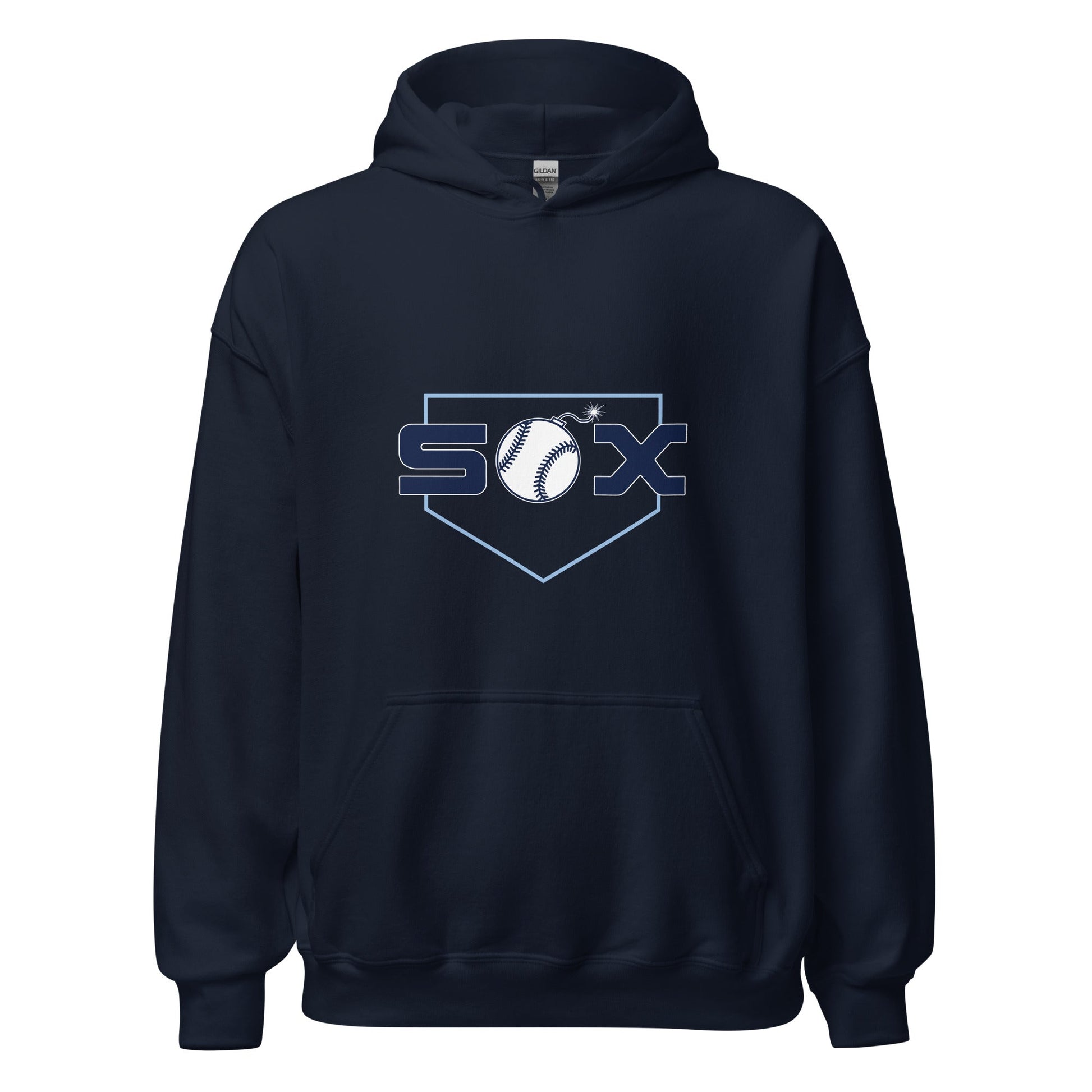 Classic | Hoodie | BombSox Baseball | Crest Logo