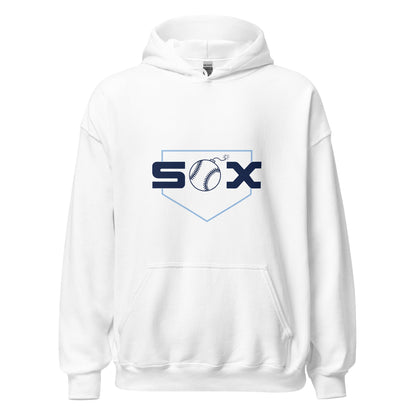 Classic | Hoodie | BombSox Baseball | Crest Logo