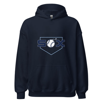 Classic | Hoodie | BombSox Baseball | Crest Logo