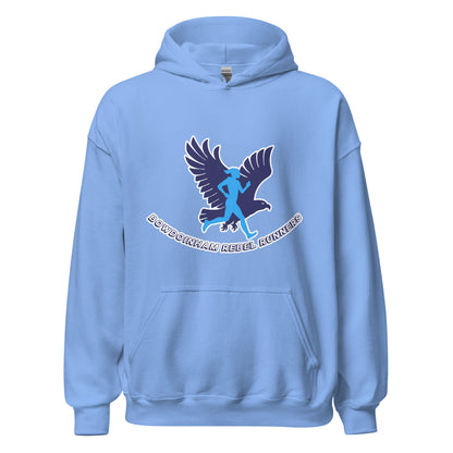 Classic | Hoodie | Bowdoinham Rebel Runners | Aerial Runner Emblem Logo