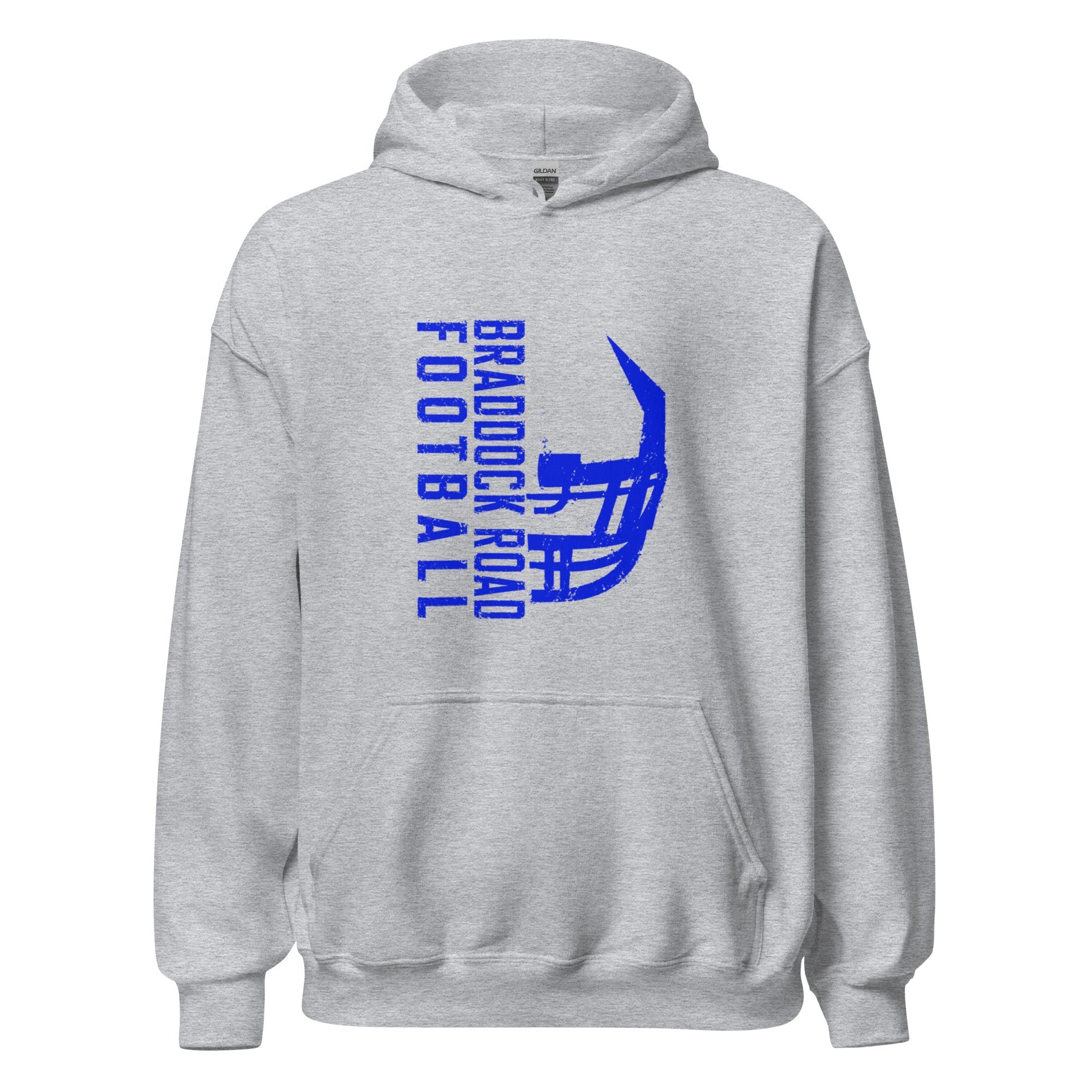 Classic | Hoodie | Braddock Road Football | Sideline Vertical Logo
