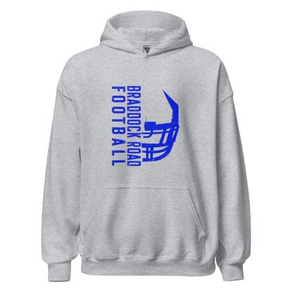 Classic | Hoodie | Braddock Road Football | Sideline Vertical Logo