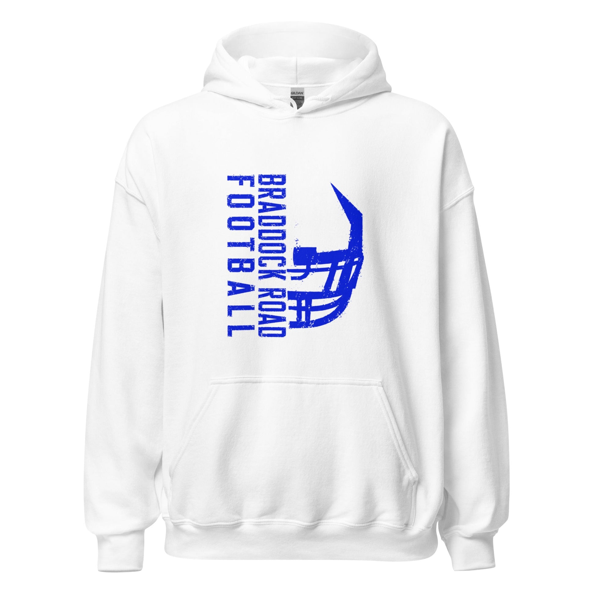 Classic | Hoodie | Braddock Road Football | Sideline Vertical Logo